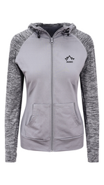 Load image into Gallery viewer, Womens Munro Zoodie - Ocean/Ocean Melange

