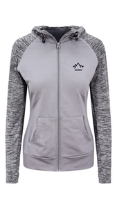 Womens Munro Zoodie - Grey/Grey Melange