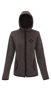 Womens Munro Fleece - Saphire/Black Fleck