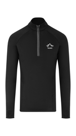 Load image into Gallery viewer, Mens Active 1/2 Zip Top - Silver Grey
