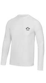 Load image into Gallery viewer, Mens Long Sleeved Active Tee - White
