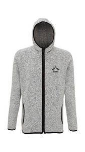Mens Munro Fleece - Grey/Black Fleck