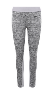 Womens Munro Leggings - Black Slate Melange