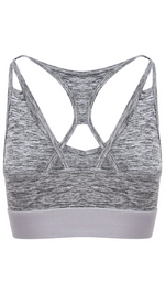 Load image into Gallery viewer, Womens Munro Crop Top - Grey Melange
