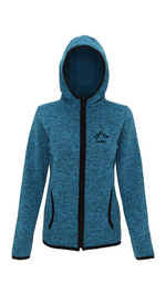 Load image into Gallery viewer, Womens Munro Fleece - Fire Red/Black Fleck
