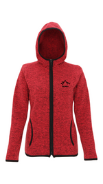 Load image into Gallery viewer, Womens Munro Fleece - Charcoal/Black Fleck
