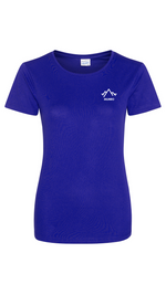 Load image into Gallery viewer, Womens Munro &#39;Active&#39; Tee - Saphire Blue
