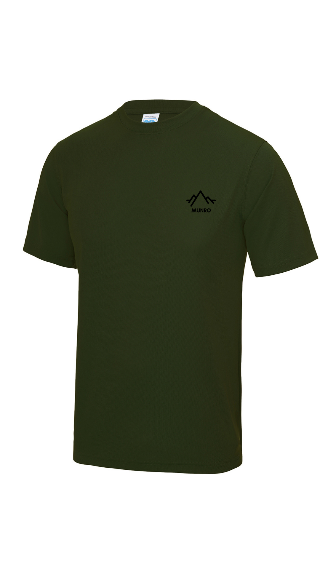 Mens Munro 'Active' Tee - Black
