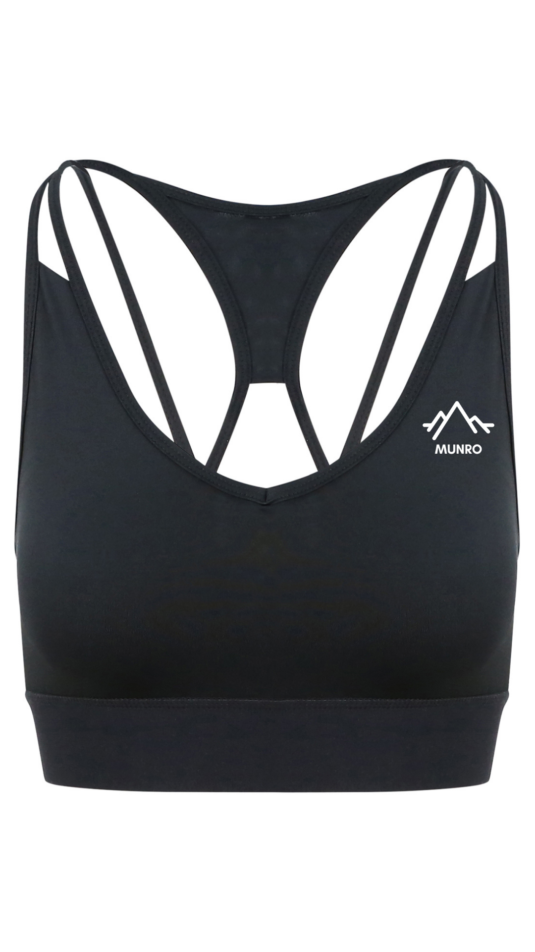 Womens Munro Crop Top - Grey Melange