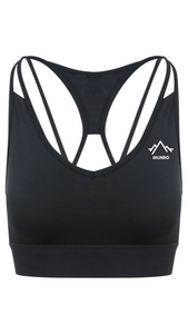 Womens Munro Crop Top - Grey Melange