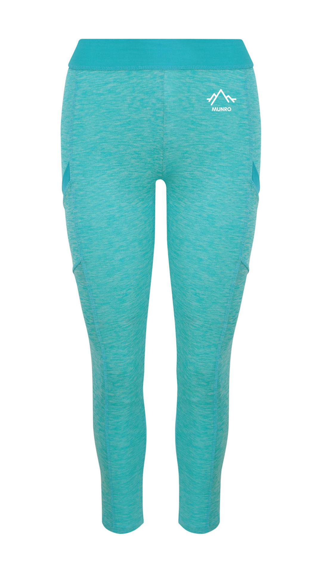 Womens Munro Leggings - Black Slate Melange