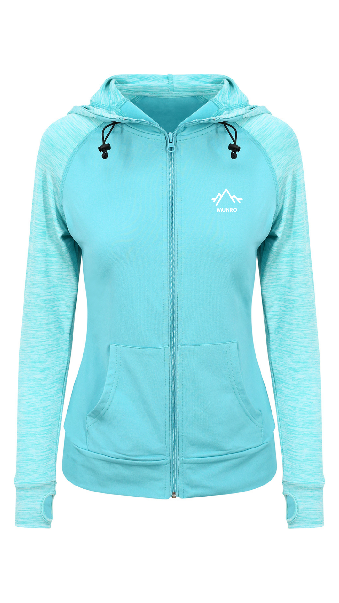 Womens Munro Zoodie - Ocean/Ocean Melange