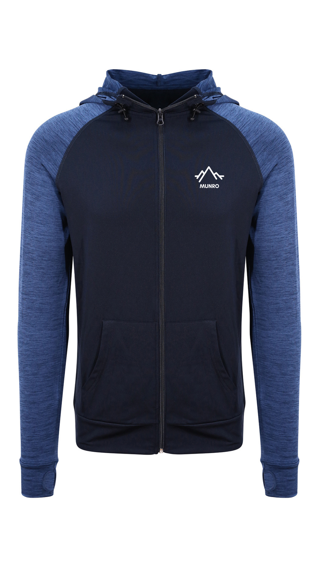 Mens Munro Zoodie - Navy/Navy Melange