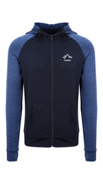 Load image into Gallery viewer, Mens Munro Zoodie - Navy/Navy Melange
