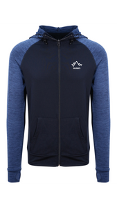 Mens Munro Zoodie - Navy/Navy Melange