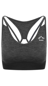 Womens Munro Crop Top - Grey Melange